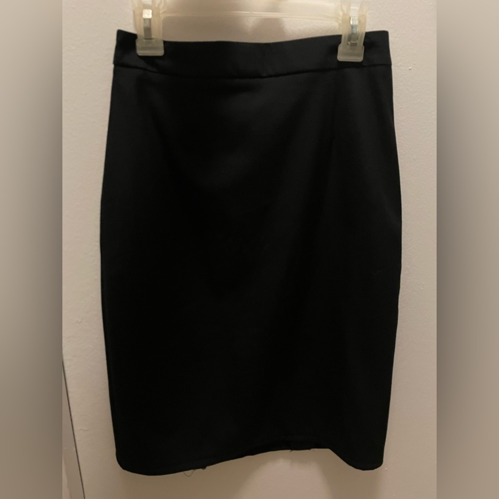 Midi Black Skirt